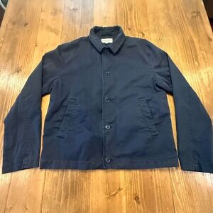 YMC You Must Create London Jacket Mens Medium Blue Chore Coat